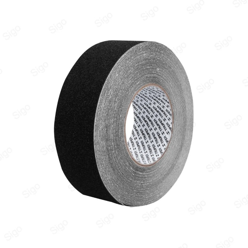 ▶︎ Rollo Cinta Antideslizante Negra 2" x 18 Metros | TRUPER