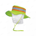 Sombrero Verde con Reflejante, Protección de Cabeza