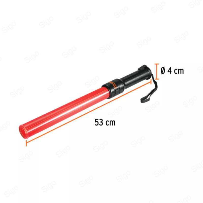 ‣ Bastón luminoso con luz LED 53 cm | Sigo