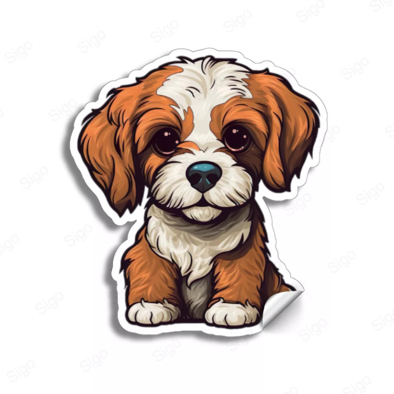 Calcomanías Perritos | CCALC. DOGS - 10