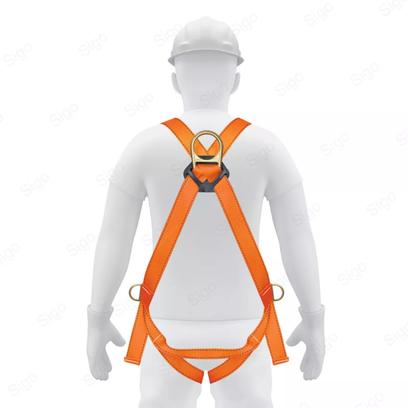 Kit Arnés de Seguridad Cuerpo Completo|  3 Puntos, Protección Contra Caídas