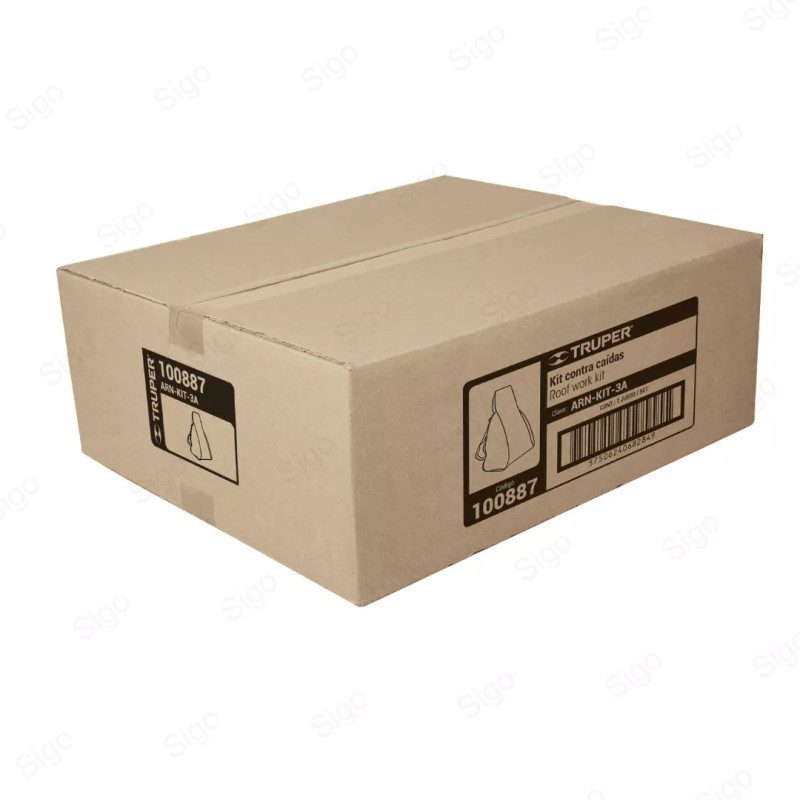 Kit Arnés de Seguridad Cuerpo Completo|  3 Puntos, Protección Contra Caídas