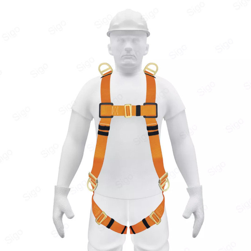Arnés de Seguridad Cuerpo Completo | 5 Puntos, Protección Contra Caídas