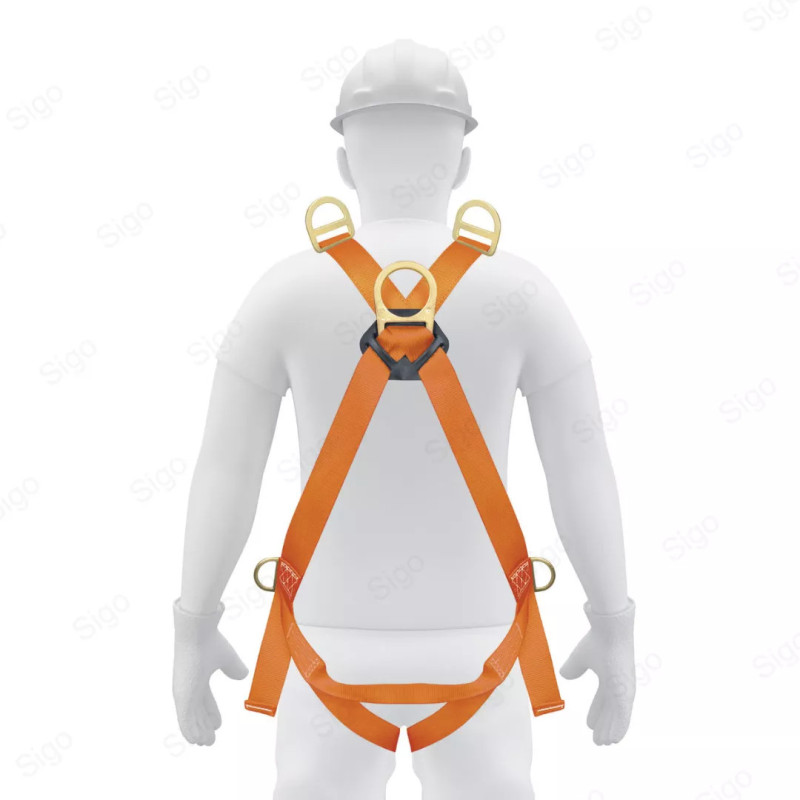 Arnés de Seguridad Cuerpo Completo | 5 Puntos, Protección Contra Caídas