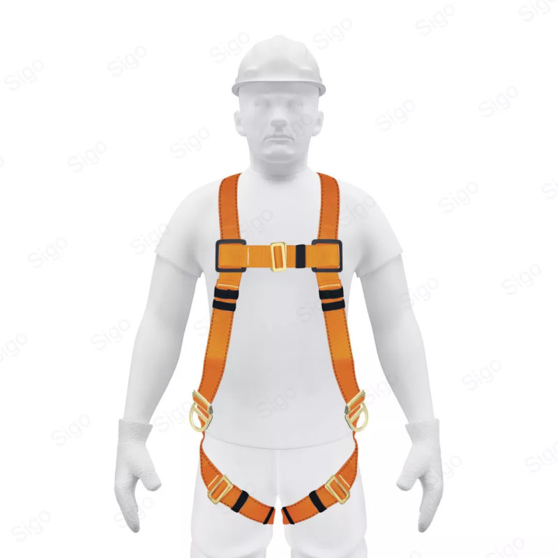 Arnés de Seguridad Cuerpo Completo | 3 Puntos, Laterales, Protección Contra Caídas