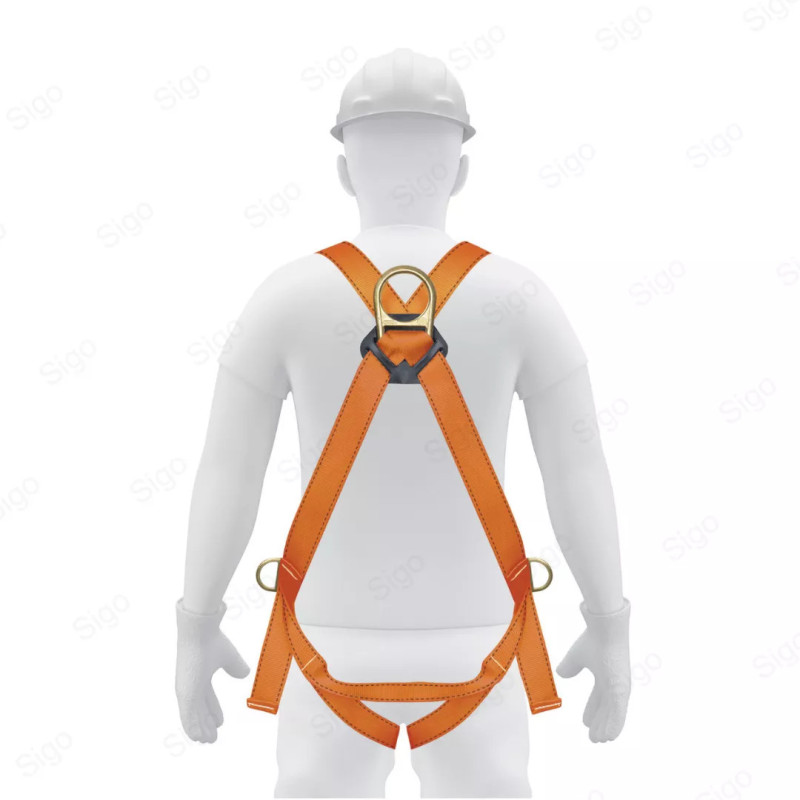Arnés de Seguridad Cuerpo Completo | 3 Puntos, Laterales, Protección Contra Caídas