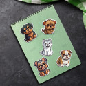 Pack de Calcomanías Perritos | 20 Unidades