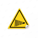 ‣ Calcomanía Advertencia UV para Seguridad | SIGO