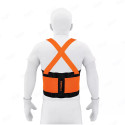 Fajas Lumbares con Cintas Alta Visibilidad | 4 Varillas, Equipo de Protección y Seguridad Industrial