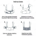 Fajas Lumbares con Cintas Alta Visibilidad | 4 Varillas, Equipo de Protección y Seguridad Industrial
