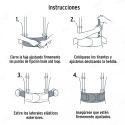 Fajas Lumbares | 4 Varillas, Equipo de Protección y Seguridad Industrial