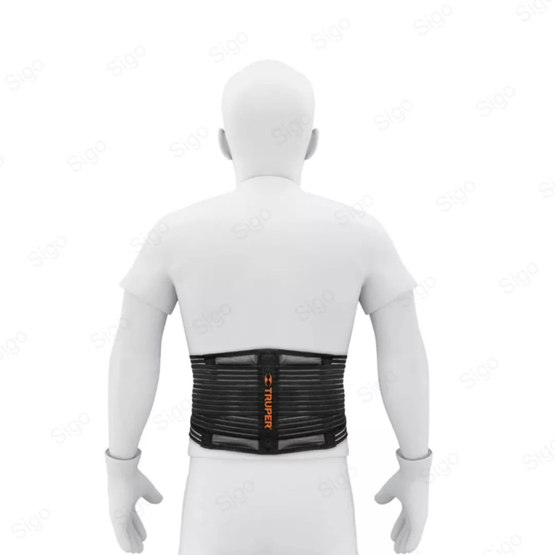 Fajas Lumbares Malla Transpirable | Tipo Cinturón, Equipo de Protección y Seguridad Industrial
