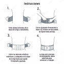 Fajas Lumbares Malla Transpirable | Tipo Cinturón, Equipo de Protección y Seguridad Industrial