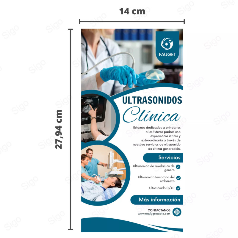 Volante Publicitario ½ Carta| Sigo