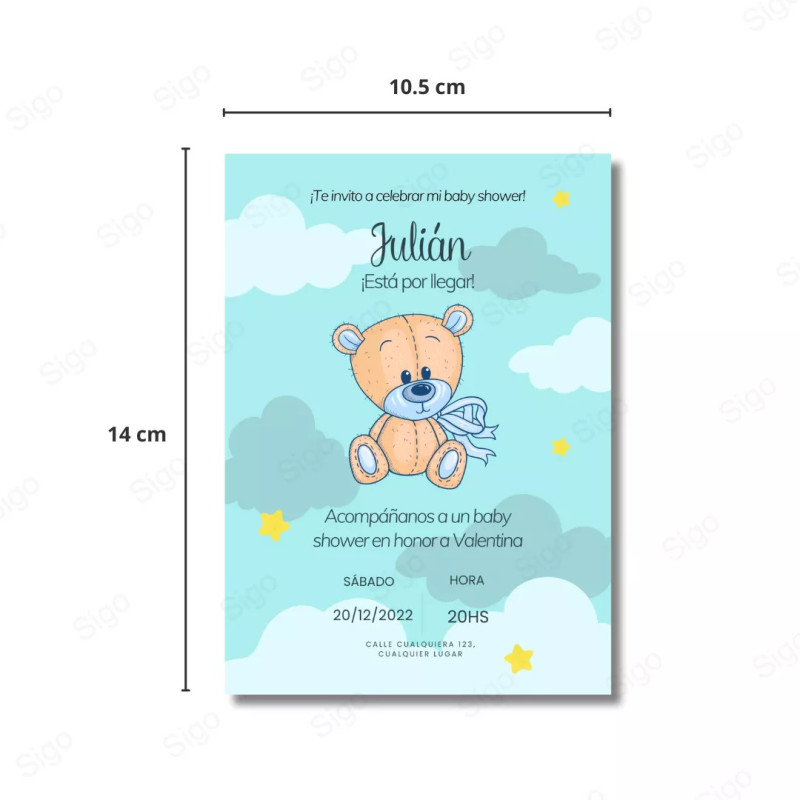 ‣ Invitaciones Baby Sh... | SIGO