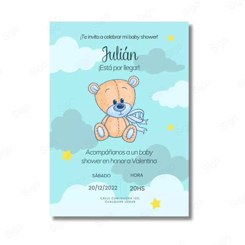 Invitaciones Baby Shower