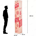 Totem Publicitario 4 Caras 45 X 200 cm