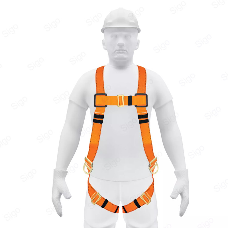 Kit Arnés de Seguridad Cuerpo Completo | 3 Puntos, Protección Contra Caídas