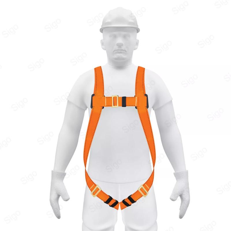 Kit Arnés de Seguridad Cuerpo Completo | 1 Punto, Protección Contra Caídas