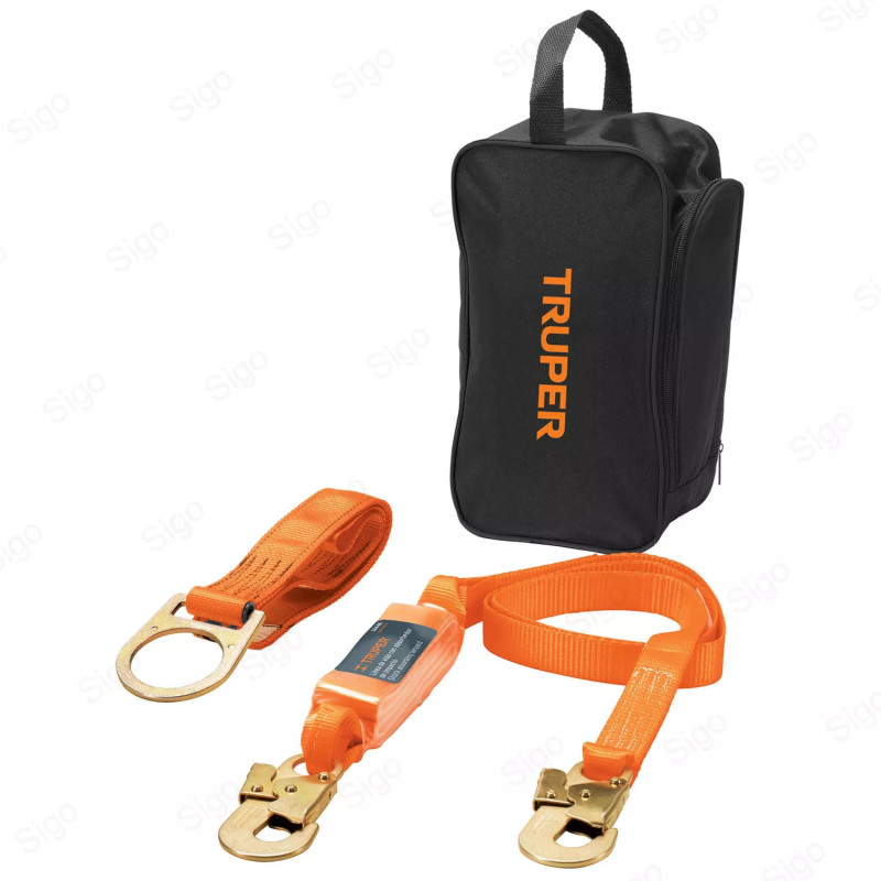 Kit Arnés de Seguridad Cuerpo Completo | 1 Punto, Protección Contra Caídas