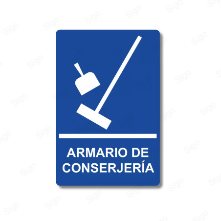 Rótulos Baños - Armario De Consejería | Cod. SA -  84