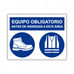Cartelera EPP | EPP-21, Carteleras de Seguridad Industrial y EPP
