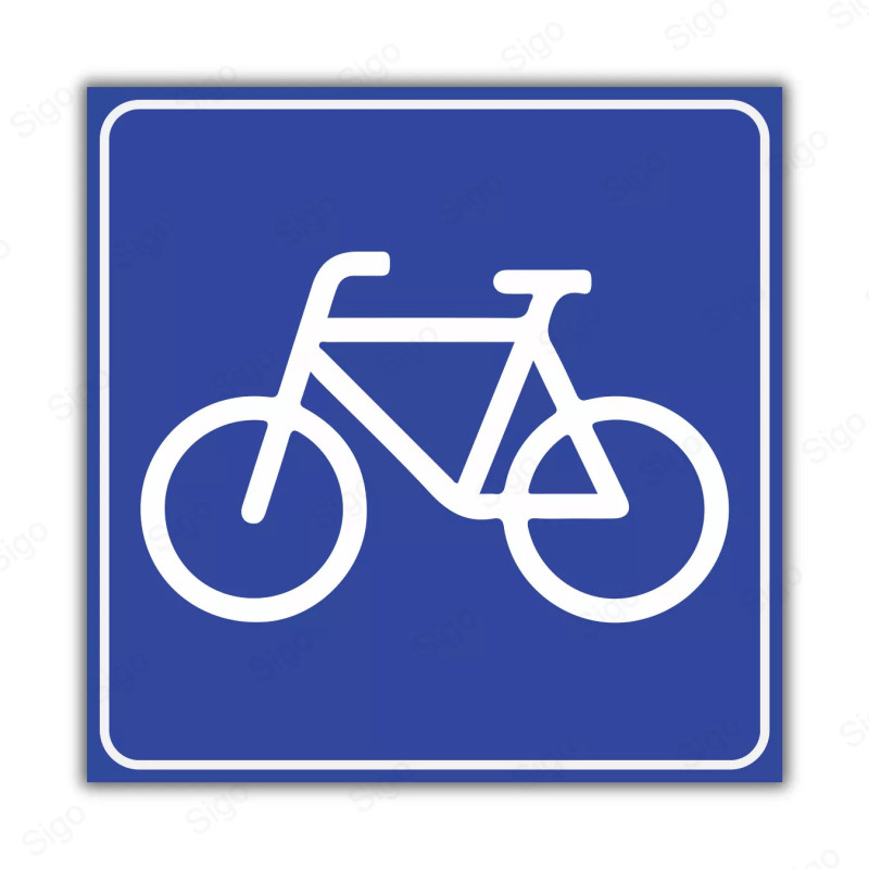 Rótulo Vial Turistico - Vía Ciclistica | Cod. SIT -  58