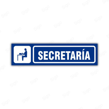 Rótulo Identificación de Ambientes - Secretaría |Cod. SIA - 15