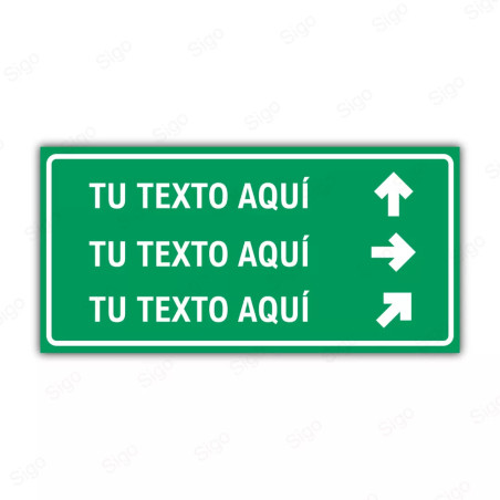 ‣ Rótulo Vial Informativo - Personalizable... | SIGO