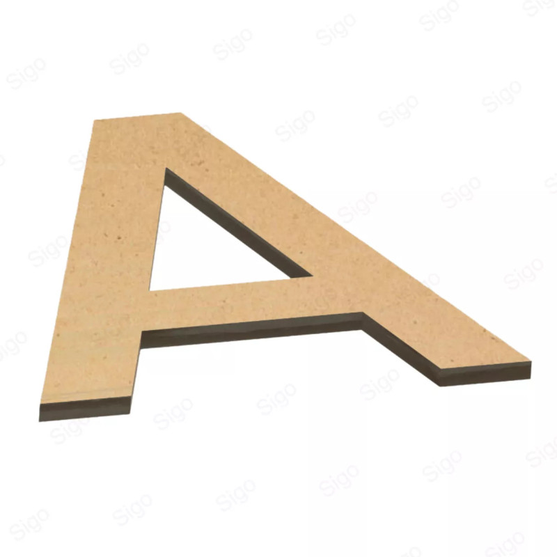 Letras Troqueladas En MDF