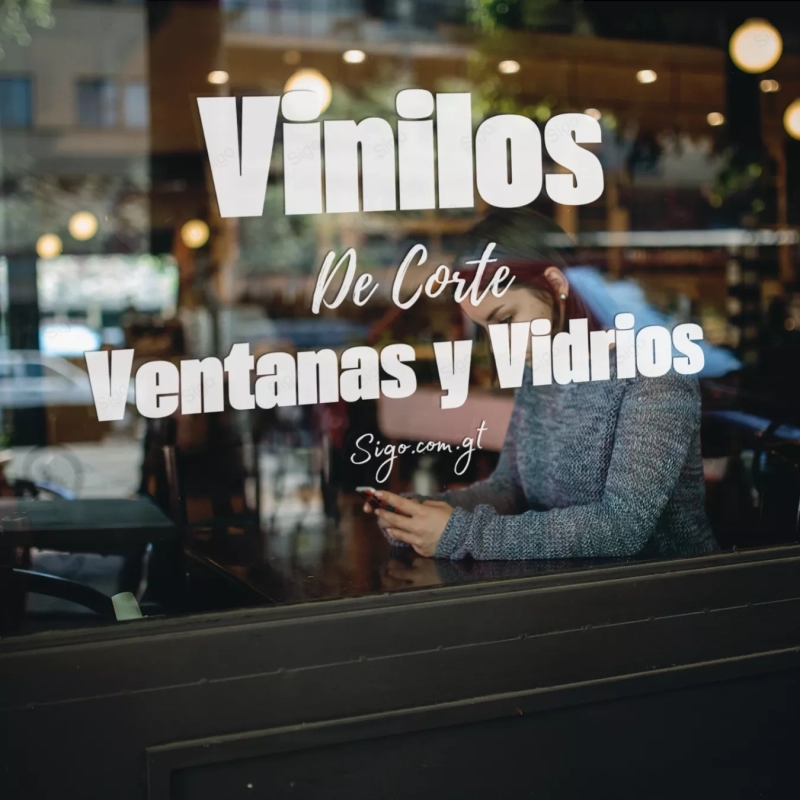 Vinilos de Corte Ventanas y Vidrios