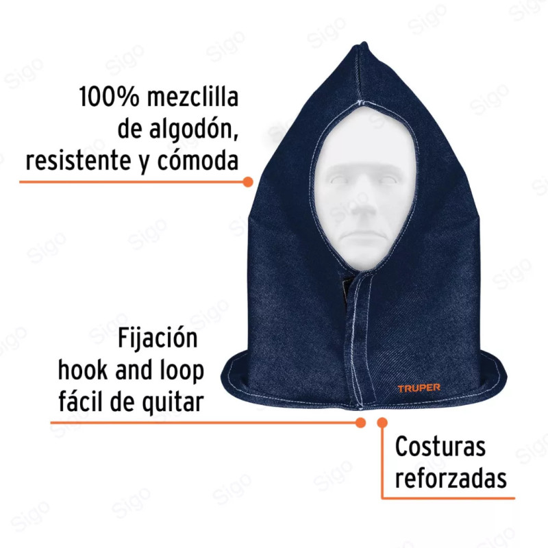 Capucha de Mezclilla, Equipo de Soldadura