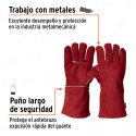 Guantes para Soldador ⎮ Rojo, Equipo de Soldadura