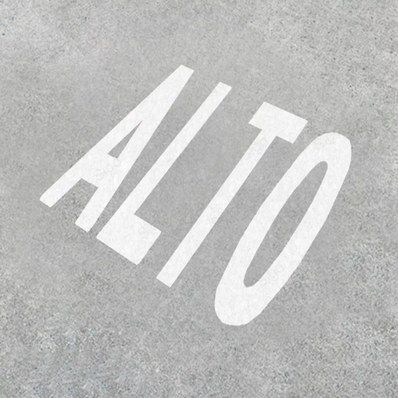Pintado Señal Vial Alto | Señalización Horizontal