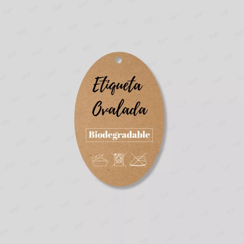 ‣ Etiquetas Ovaladas para Seguridad | SIGO