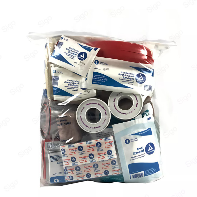Kit Recarga de Insumos para Botiquín de Primeros Auxilios, Botiquines