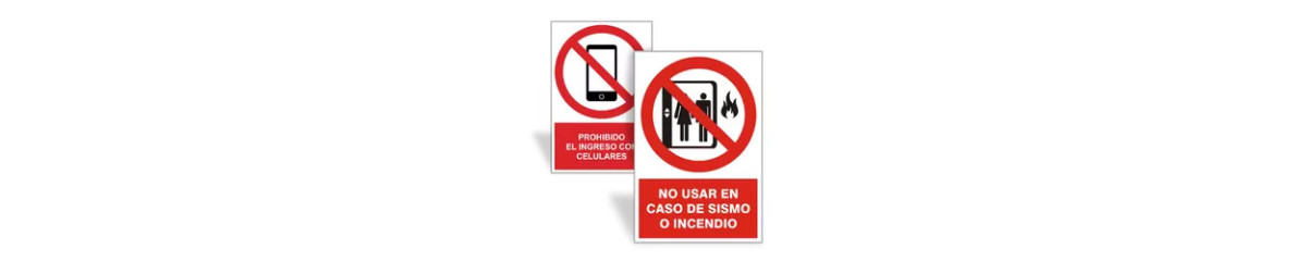 Señales de Prohibición