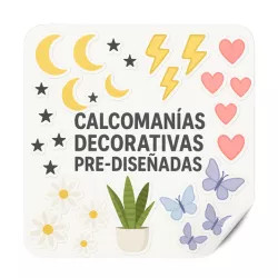 Calcomanías / Stickers Decorativos Pre-diseñados
