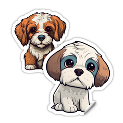 Calcomanías de Perritos