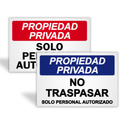 Señalización de Propiedad y Exclusividad